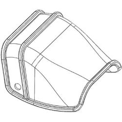 Ariens 04431900 Plastic Deflector Cap 