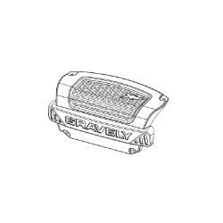 Ariens 04534500 Front Trim 