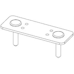 Ariens 04637900 Ariens Small Block Engine Bolt Strap 