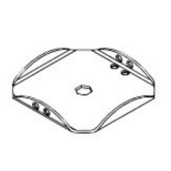 Ariens 04641000 Hex Cutter Disc 
