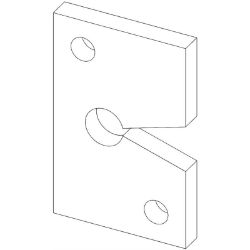 Ariens 04760400 Rubber Support Pad 