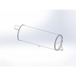 Ariens 04786000 Kohler EFI Muffler 