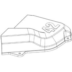 Ariens 04789100 42" Left Hand Belt Cover 