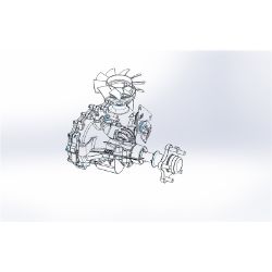 Ariens 04828000 ZT3200 Right Hand Transaxle 