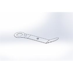Ariens 04834300 Dual Pin Height Adjust Lever 