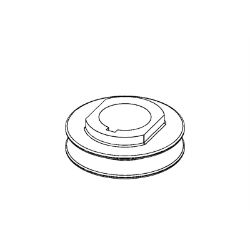 Ariens 04849400 Machined Powder Coated Metal Pulley 