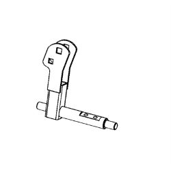 Ariens 04959151 Lower Left Steering Arm Weldment 