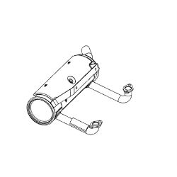 Ariens 05073400 PS Kohler EFI Muffler 