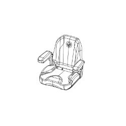 Ariens 05176100 2018 Ikon XL Seat 