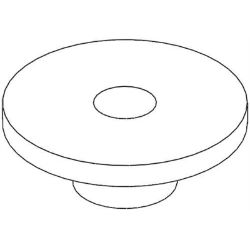 Ariens 05500910 .384" X .635" X .41" X 1.49" Flange Bushing 