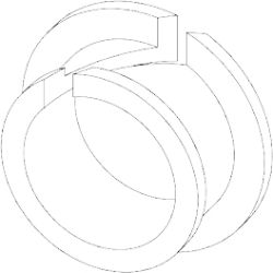 Ariens 05501208 .31" Split Nylon Bushing 