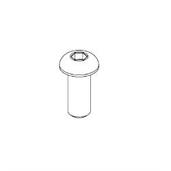 Ariens 05920900 .31-18 X .75" Button Head YWZC Socket Head Screw 