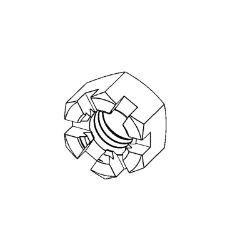 Ariens 06505000 .50-13 Self Locking Nut 