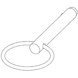 Ariens 06800118 .25" X 1.50" ZC Ring Detent Pin 