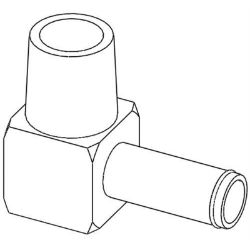 Ariens 07001602 Hydraulic Fitting 4501-10-12-FG 