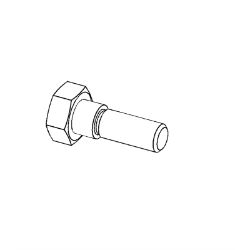 Ariens 07001734 .38" X .25" - .31-18 X .75" Shoulder Bolt 