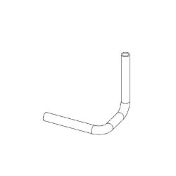 Ariens 07001803 HD Right Hand Formed Expansion Hose 