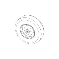 Ariens 07101019 4.8/4-8 Grey Tire & Wheel Assembly 