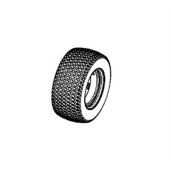 Ariens 07101116 23" X 10.50-12 K500 Tire & Wheel Assembly 
