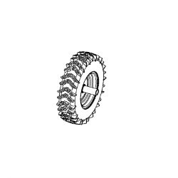 Ariens 07101202 16" X 4.8-8 Differential T2 Left Hand Tire & Wheel 