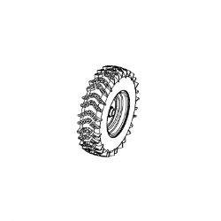 Ariens 07101208 16" X 4.8-8 Differential T2 Right Hand Tire & Wheel 