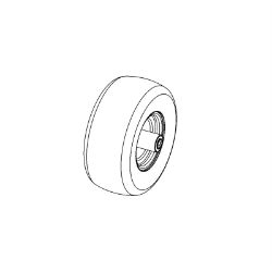 Ariens 07101307 15" X 6.00-6 Semi Tire & Wheel Assembly 