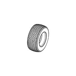 Ariens 07101311 20" X 8.00-10 Tire & Wheel Assembly 