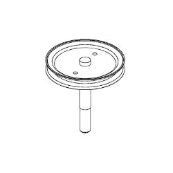 Ariens 07330000 4.75" Diameter Spindle Shaft Weldment 