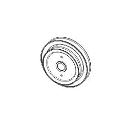 Ariens 07340400 1" ID X 6.75" & 5.25" OD Double Pulley 