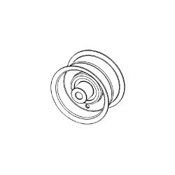 Ariens 07348900 2.75" OD X .375" ID Flange Idler 