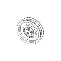 Ariens 07349900 3.05" X .75" Flat Idler 