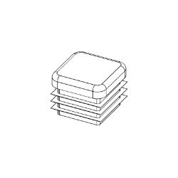Ariens 07500131 .750" 14-20 Gauge Black Square Plug 