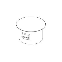 Ariens 07500402 .75" Black Hole Plug 