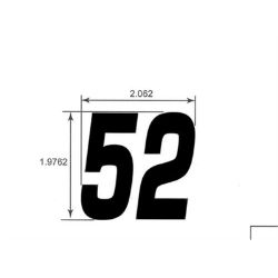 Ariens 07800026 52 ProZoom Deck Decal 