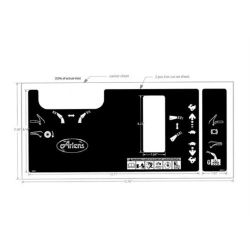 Ariens 08000011 Control Decal 
