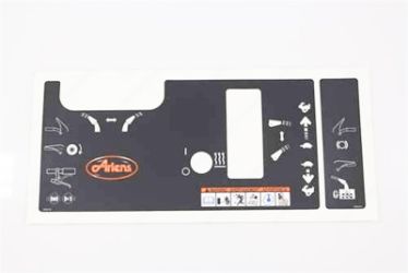 Ariens 08000016 Hand Warmer Control Decal 