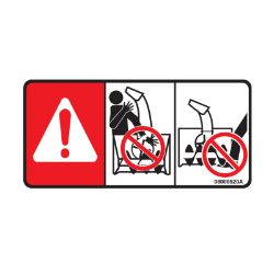 Ariens 08000520 Danger Decal 