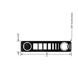 Ariens 08000604 Fuel Level Decal 