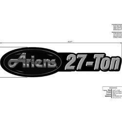 Ariens 08000830 27 Ton Ariens Logo Decal 