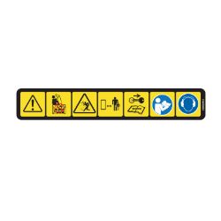 Ariens 08000945 Dash Safety Decal 