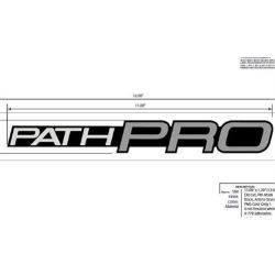 Ariens 08001033 Pathpro Cowl Decal 