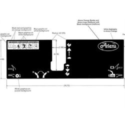 Ariens 08093200 Control Decal 