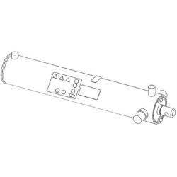 Ariens 51700200 4.5" Cylinder w/ Decals 