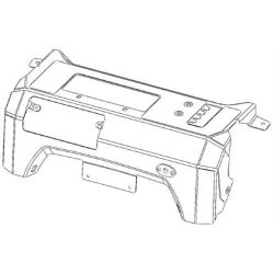 Ariens 52107000 Control Panel Kit w/ Decal 