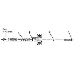 Ariens 53111000 Rear PTO Kit 
