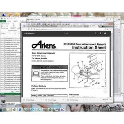 Ariens 53119300 48" Boot Retrofit Attachment 