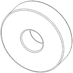 Ariens D18056 .468" X 1.38" X .375" Y Spacer 