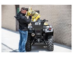 Buyers Products ATVS100 Horizontal Mount 100 lb. Capacity All Purpose ATV Spreader - BUY ATVS100