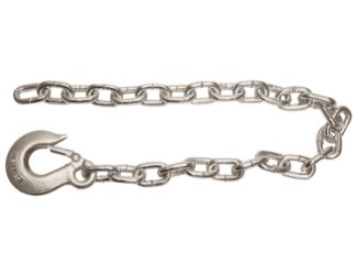 Buyers Products BSC3835 Safety Chain with Clevis Style Slip Hook - 3/8" x 35" 