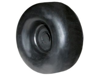 Buyers Products B1001 2-1/2" Round Rubber Bumper - Black 